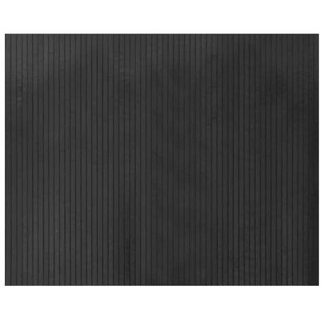 Vidaxx rechteckiger Teppich 80x100 cm Bambusgrau