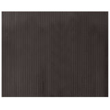 Vidaxx rechteckiger Teppich 80x100 cm Bambus dunkelbraun