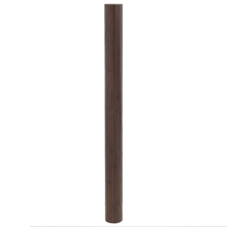 Vidaxx rechteckiger Teppich 80x100 cm Bambus dunkelbraun