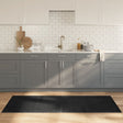 Vidaxx rechteckiger Teppich 80x200 cm Bambusgrau