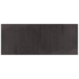 VidaXL Rechteckiger Teppich 80x200 cm Bambus dunkelbraun