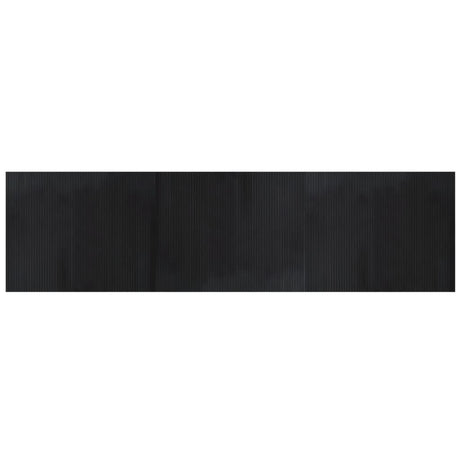 Vidaxx rechteckiger Teppich 80x300 cm Bambus schwarz