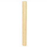 VidaXL Rechteckiger Teppich 80x300 cm Bambus hell natur