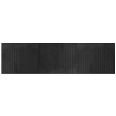Vidaxx rechteckiger Teppich 80x300 cm Bambusgrau