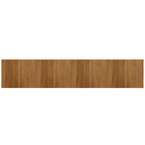 Vidaxx rechteckiger Teppich 80x400 cm Bambusbraun