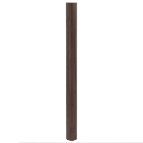 Vidaxx rechteckiger Teppich 80x400 cm Bambus dunkelbraun