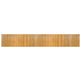 VidaXL Rechteckiger Teppich 80x500 cm Bambus natur