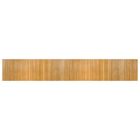 VidaXL Rechteckiger Teppich 80x500 cm Bambus natur