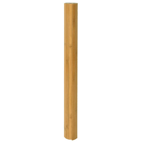 Vidaxx rechteckiger Teppich 80x500 cm Bambus natur