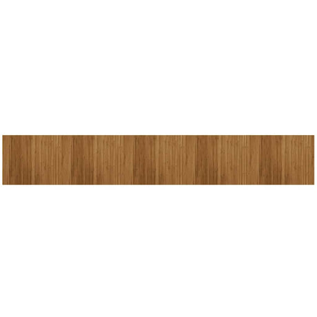 Vidaxx rechteckiger Teppich 80x500 cm Bambusbraun