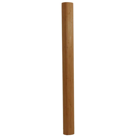 Vidaxx rechteckiger Teppich 80x500 cm Bambusbraun