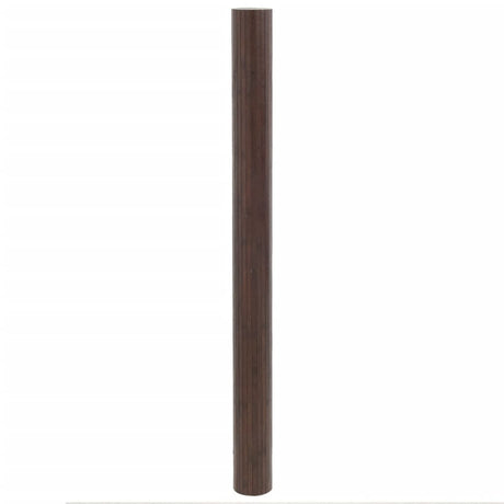 Vidaxx rechteckiger Teppich 80x500 cm Bambus dunkelbraun