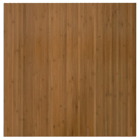 Vidaxx rechteckiger Teppich 100x100 cm Bambusbraun