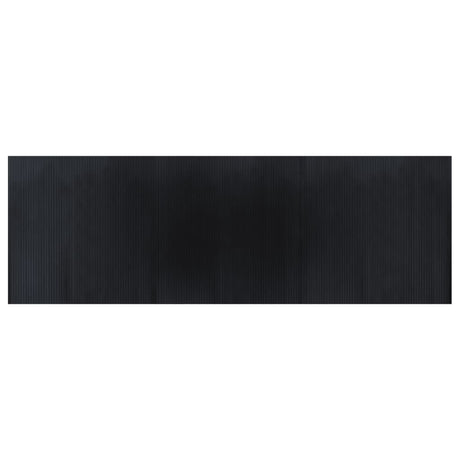 Vidaxx rechteckiger Teppich 100x300 cm Bambus schwarz