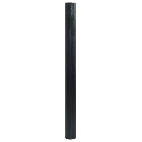 Vidaxx rechteckiger Teppich 100x300 cm Bambus schwarz