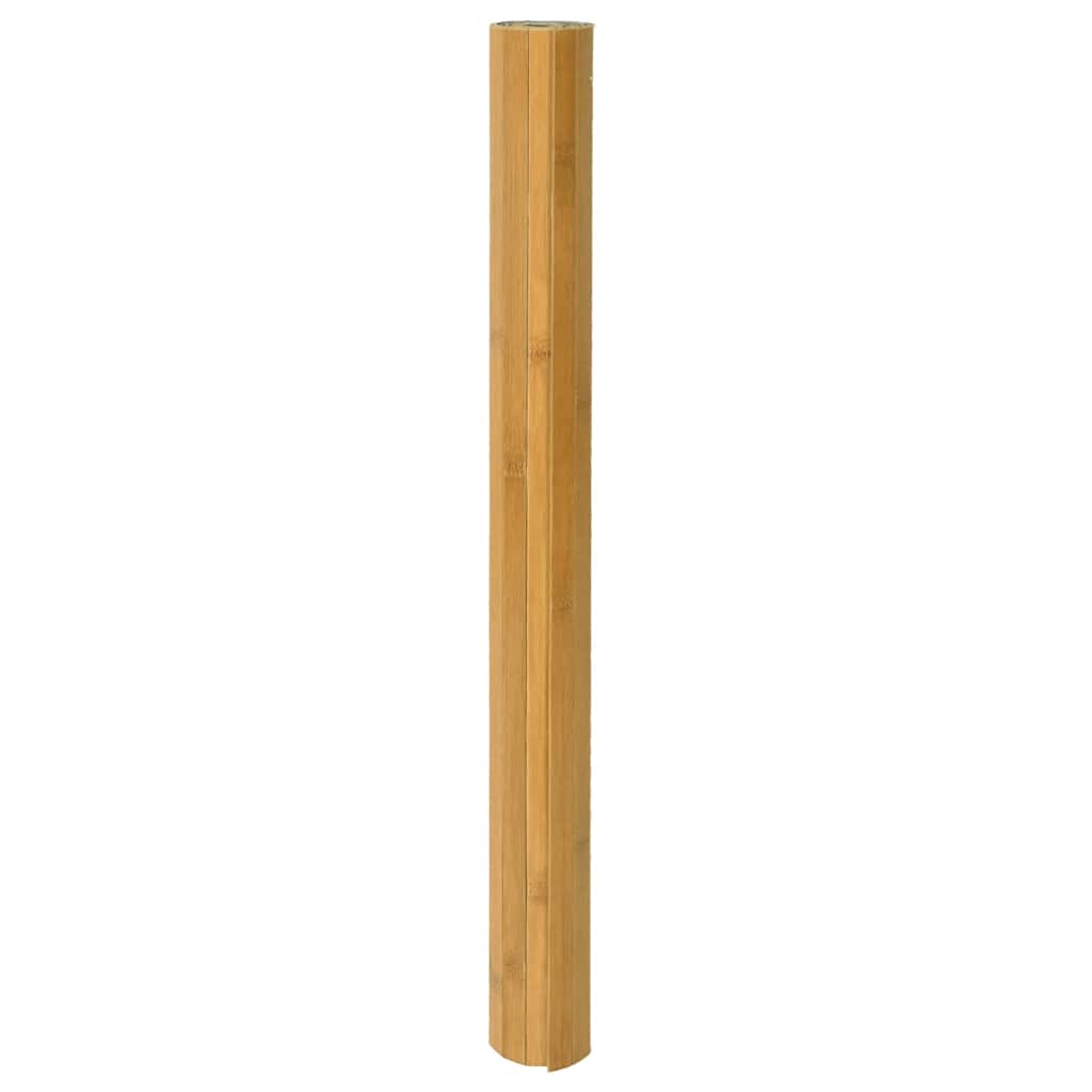 Vidaxl vloerkleed rechthoekig 100x300 cm bamboe naturel