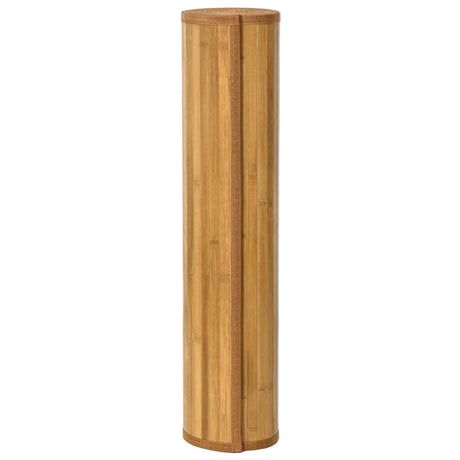 Vidaxl vloerkleed rechthoekig 60x100 cm bamboe naturel