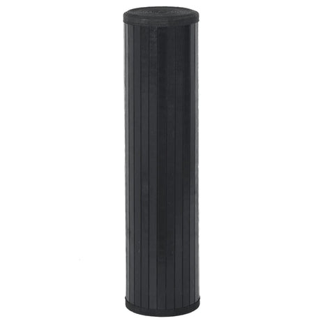Vidaxx rechteckiger Teppich 60x300 cm Bambus schwarz