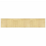 Vidaxx rechteckiger Teppich 60x300 cm Bambus hell natur