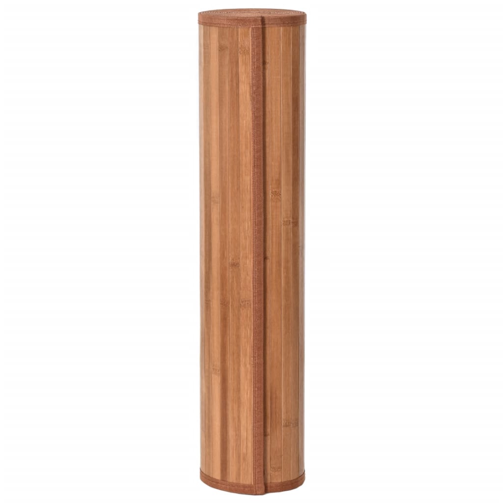 Vidaxx rechteckiger Teppich 60x500 cm Bambus natur