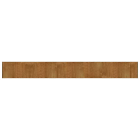 Vidaxx rechteckiger Teppich 60x500 cm Bambusbraun