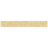 Vidaxx Teppich rechteckig 60x500 cm Bambus hell natur