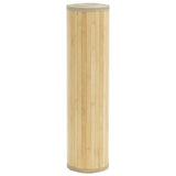 Vidaxx Teppich rechteckig 60x500 cm Bambus hell natur