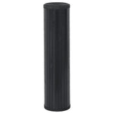 VidaXL Rechteckiger Teppich 70x100 cm Bambus schwarz