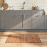Vidaxx rechteckiger Teppich 70x100 cm Bambus natur