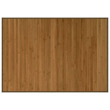 Vidaxx rechteckiger Teppich 70x100 cm Bambusbraun