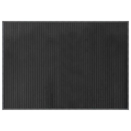 Vidaxx rechteckiger Teppich 70x100 cm Bambusgrau