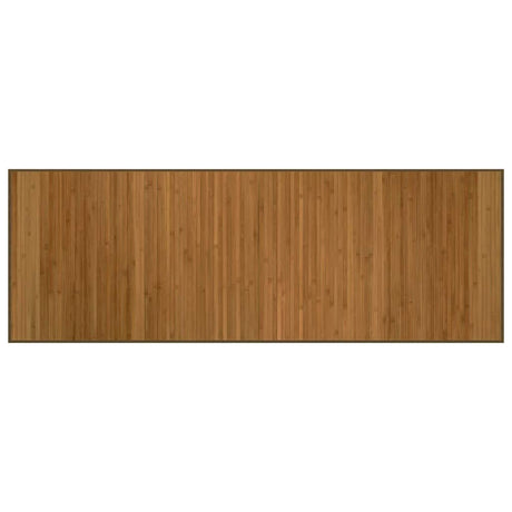 Vidaxx rechteckiger Teppich 70x200 cm Bambusbraun