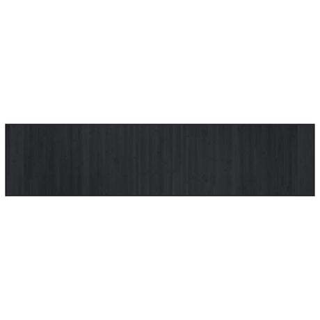 Vidaxx rechteckiger Teppich 70x300 cm Bambus schwarz