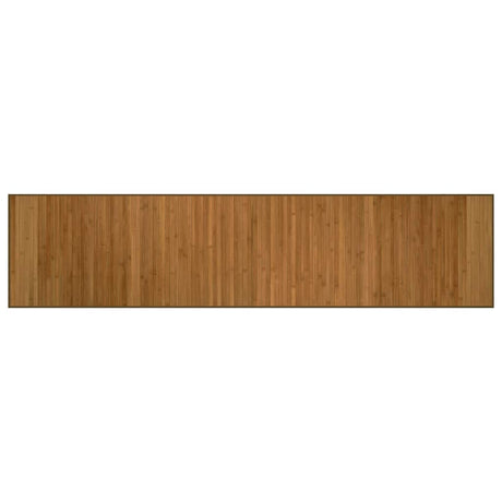 Vidaxx rechteckiger Teppich 70x300 cm Bambusbraun