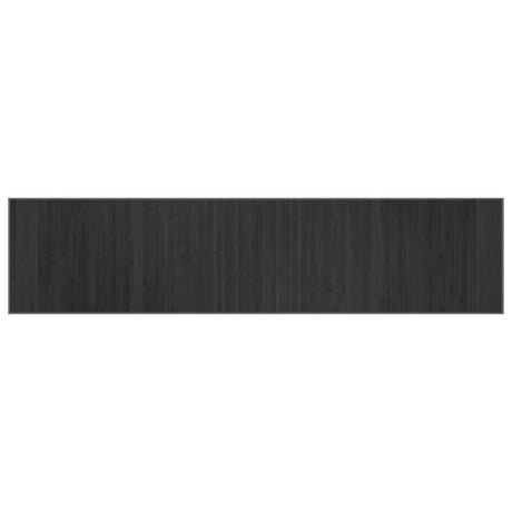Vidaxx rechteckiger Teppich 70x300 cm Bambusgrau