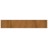 Vidaxx rechteckiger Teppich 70x400 cm Bambusbraun