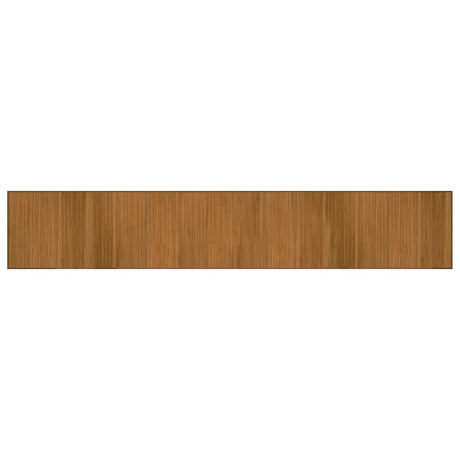 Vidaxx rechteckiger Teppich 70x400 cm Bambusbraun