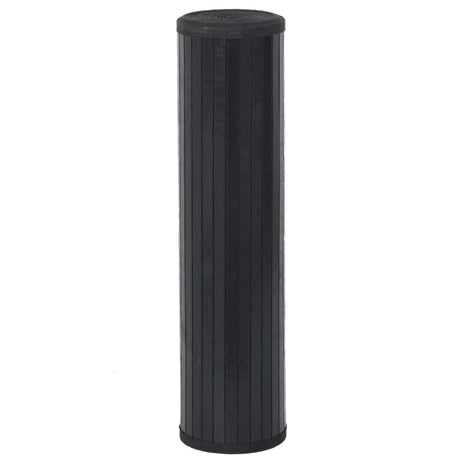 Vidaxx rechteckiger Teppich 70x500 cm Bambus schwarz