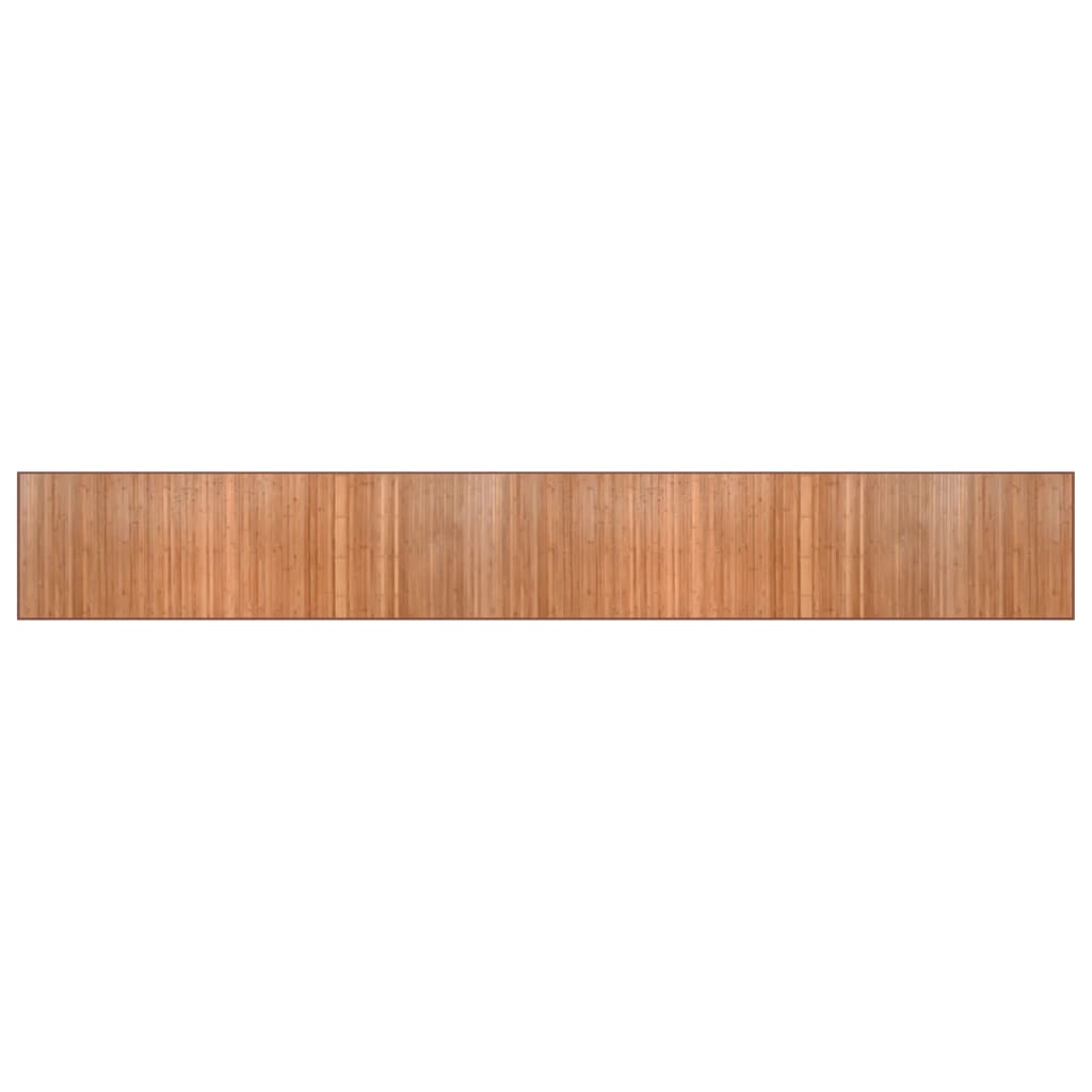 Vidaxx rechteckiger Teppich 70x500 cm Bambus natur
