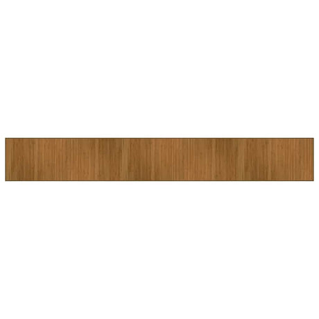Vidaxx rechteckiger Teppich 70x500 cm Bambusbraun