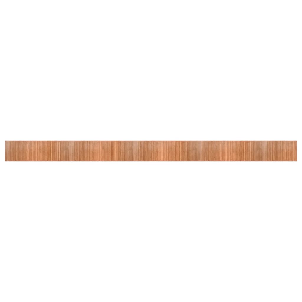 Vidaxx rechteckiger Teppich 70x1000 cm Bambus natur
