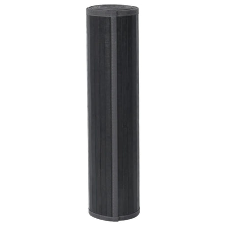 Vidaxx rechteckiger Teppich 70x1000 cm Bambusgrau