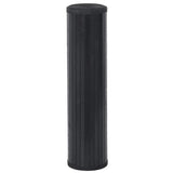 VidaXL Rechteckiger Teppich 80x100 cm Bambus schwarz