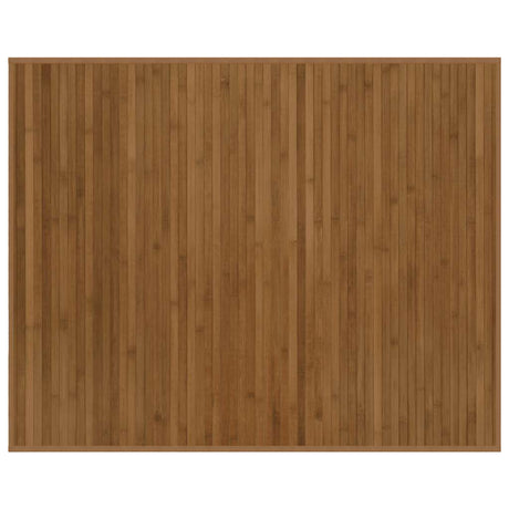 Vidaxx rechteckiger Teppich 80x100 cm Bambusbraun