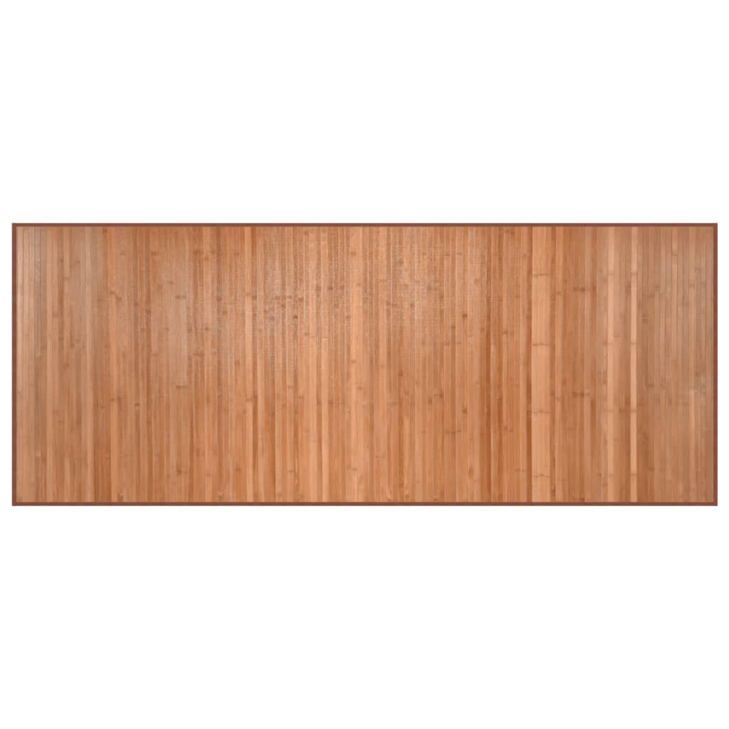 Vidaxx rechteckiger Teppich 80x200 cm Bambus natur