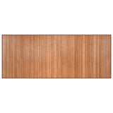 Vidaxx rechteckiger Teppich 80x200 cm Bambus natur