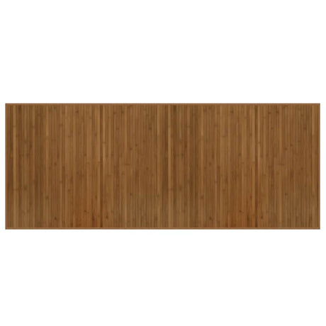 Vidaxx rechteckiger Teppich 80x200 cm Bambusbraun