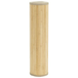 Vidaxx rechteckiger Teppich 80x200 cm Bambus hell natur