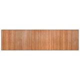 VidaXL Rechteckiger Teppich 80x300 cm Bambus natur