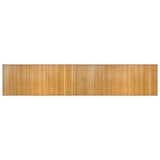 Vidaxx rechteckiger Teppich 80x400 cm Bambus natur